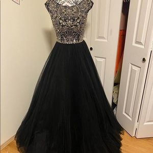 Black Sherri hill ball gown